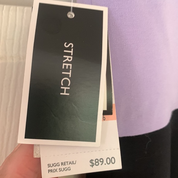 Lavender and black Sheath Dress - Picture 4 of 6